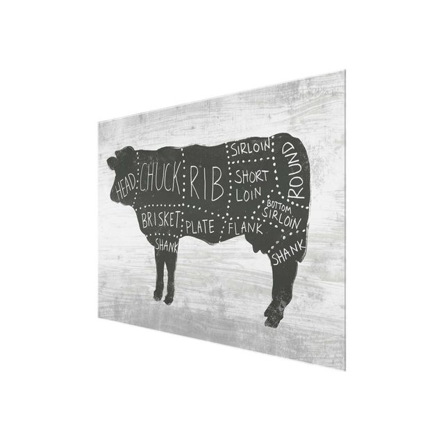 Zwierzęta obrazy Płyta ekspozycyjna rzeźnika - wołowina