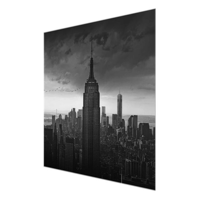 Nowoczesne obrazy do salonu Nowy Jork Widok na Rockefellera