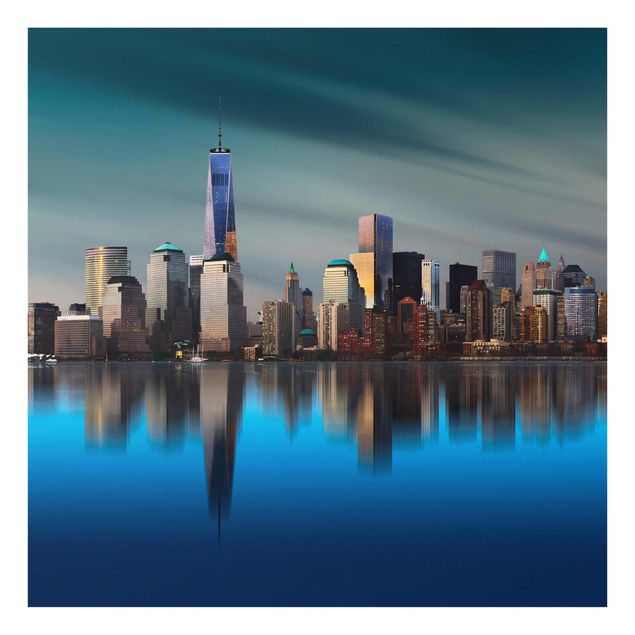 Obrazy na szkle kwadrat Nowy Jork World Trade Center