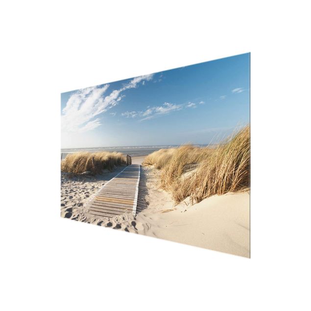 Obrazy do salonu nowoczesne Plaża nad Morzem Bałtyckim
