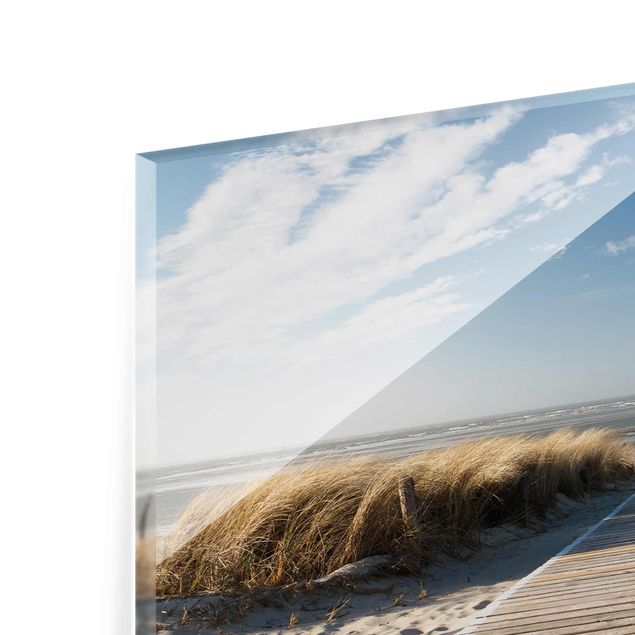 Obrazy z morzem Plaża nad Morzem Bałtyckim