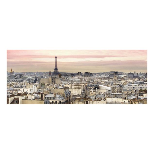Nowoczesne obrazy do salonu Paryż z bliska i osobiście