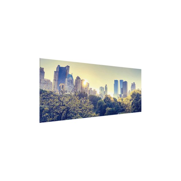 Obrazy na szkle panorama Pokojowy Central Park