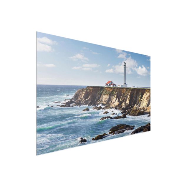 Obrazy na szkle krajobraz Point Arena Lighthouse California