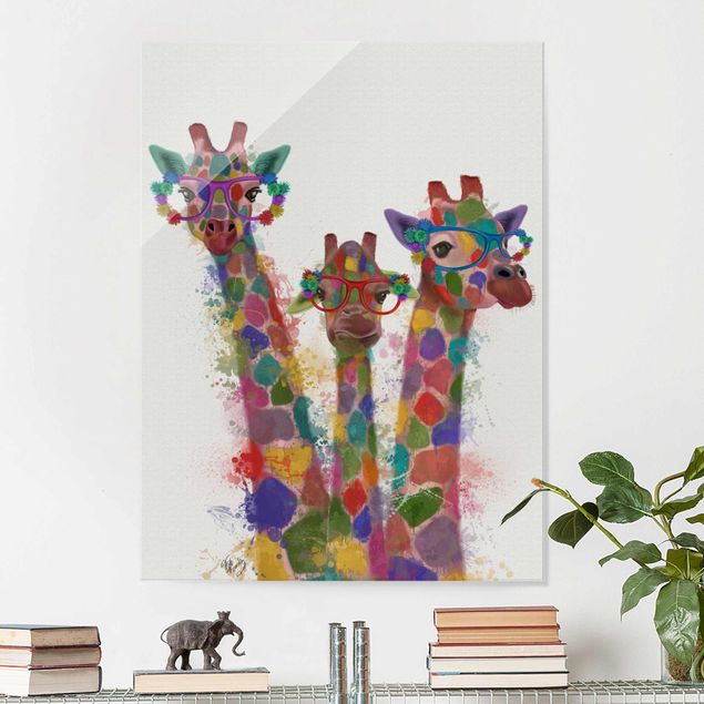 Pokój dziecięcy Rainbow Splash Żyrafa Trio