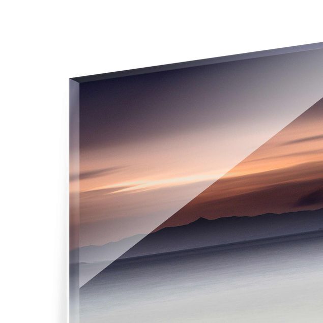 Obrazy na ścianę krajobrazy Zachód słońca we mgle