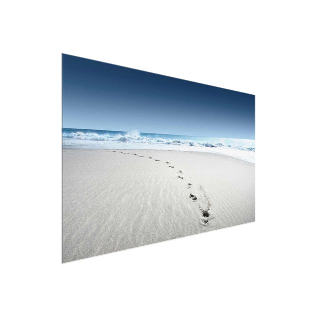 Obrazy na szkle krajobraz Ścieżki na piasku