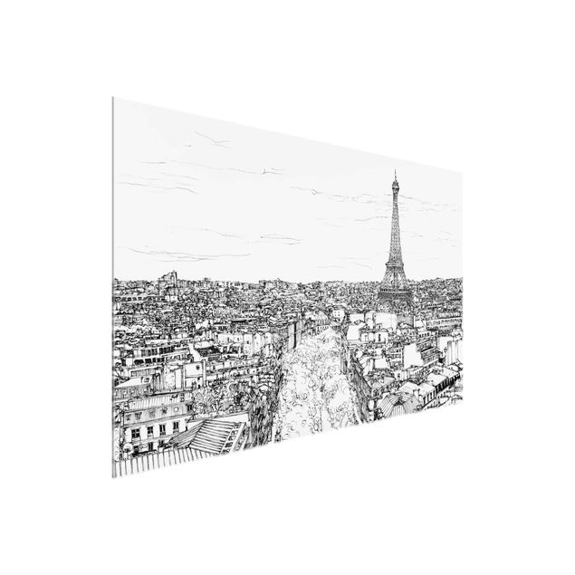 Obrazy Paryż Studium miasta - Paryż