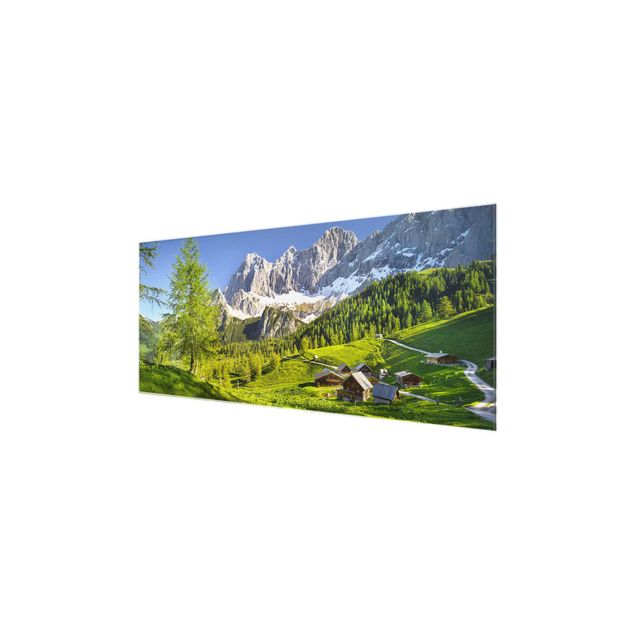 Obrazy do salonu Styria Alpejska łąka