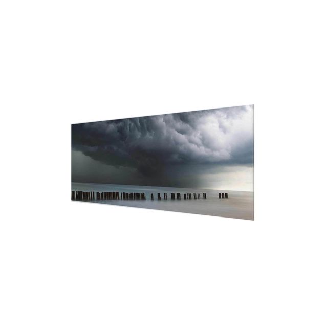Obrazy nowoczesny Chmury burzowe nad Morzem Bałtyckim