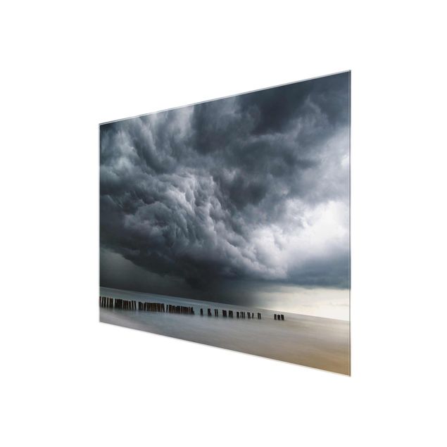 Obrazy nowoczesny Chmury burzowe nad Morzem Bałtyckim