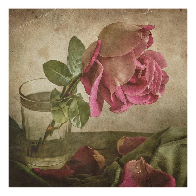 Obrazy nowoczesne Łza róży