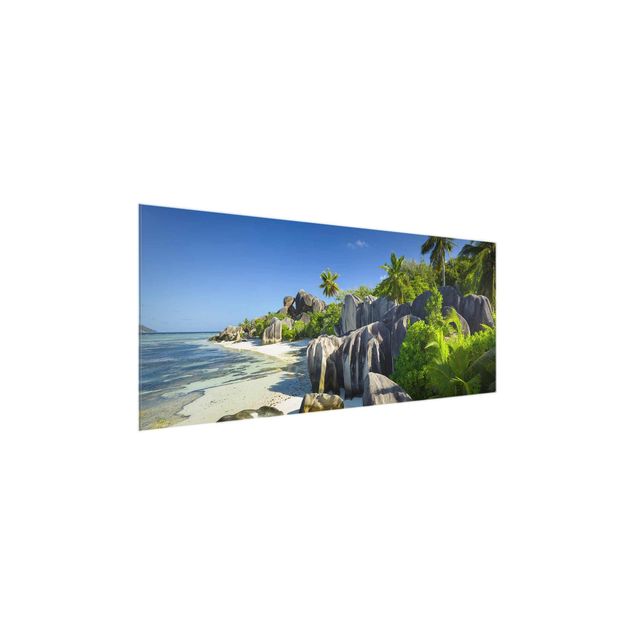Obrazy na szkle krajobraz Dream Beach Seychelles