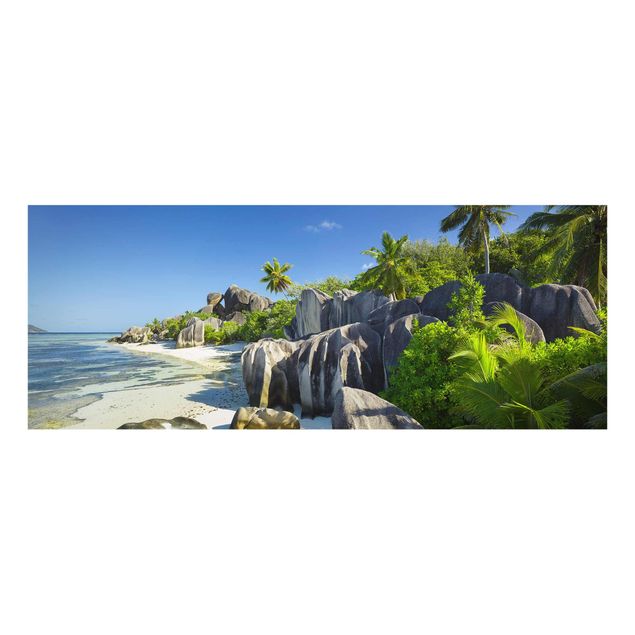 Obrazy na szkle plaża Dream Beach Seychelles