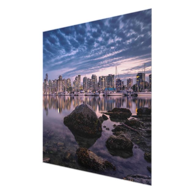 Obrazy nowoczesne Vancouver o zachodzie słońca