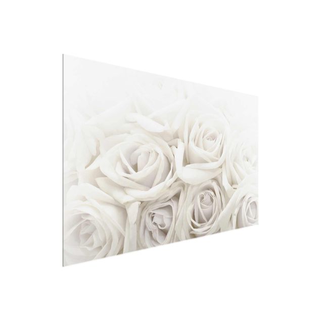 Obrazy do salonu nowoczesne Róże ślubne