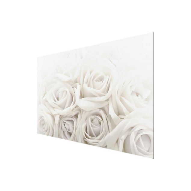 Obrazy z motywem kwiatowym Róże ślubne
