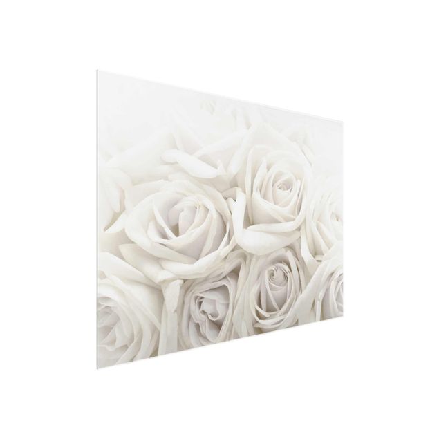 Obrazy do salonu nowoczesne Róże ślubne