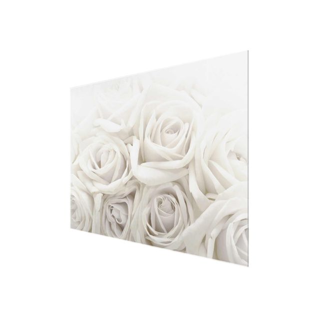 Obrazy z motywem kwiatowym Róże ślubne