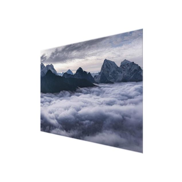 Nowoczesne obrazy Morze chmur w Himalajach