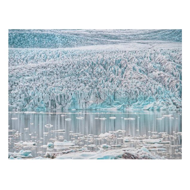 Obraz niebieski Lodowiec na Islandii
