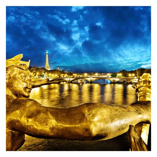Fototapeta - Złoty Paryż