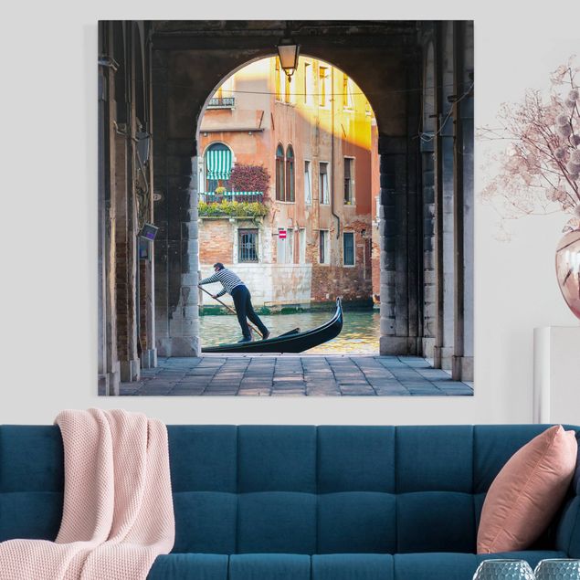 Obrazy Włochy Gondolier