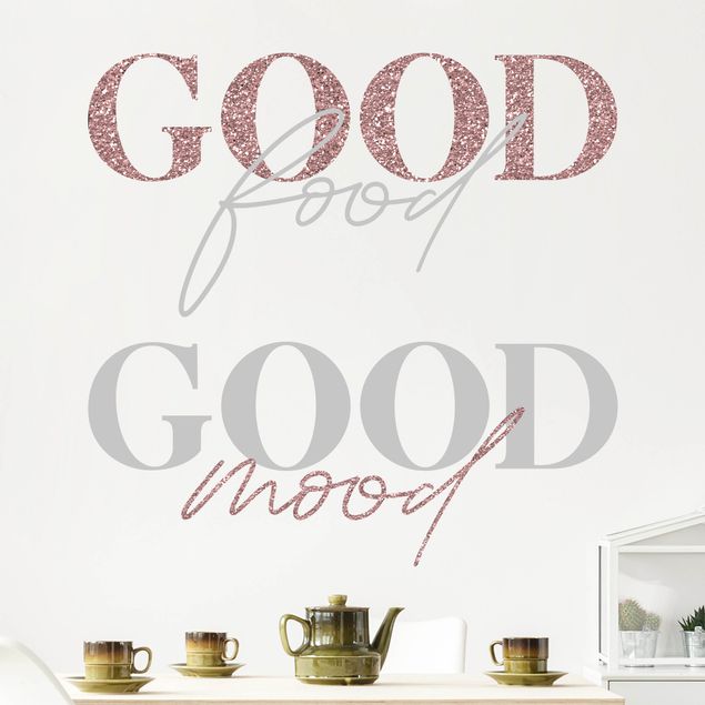 Dekoracja do kuchni Dobre jedzenie - dobry nastrój