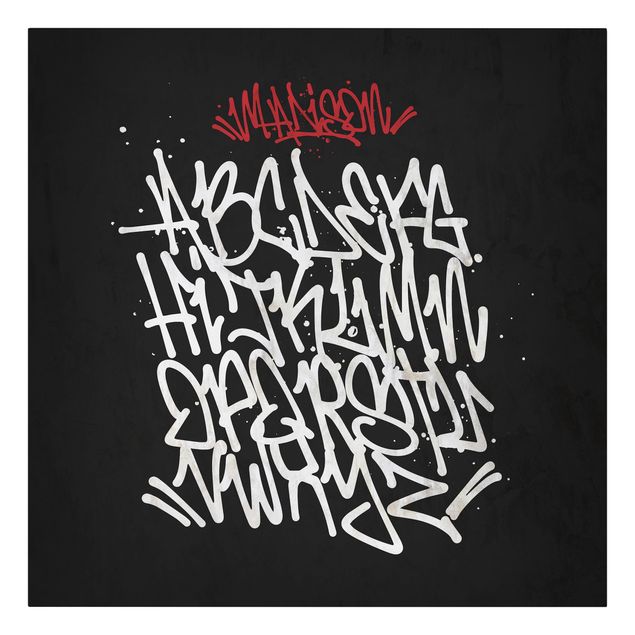 Litera obraz Graffiti Art Alphabet
