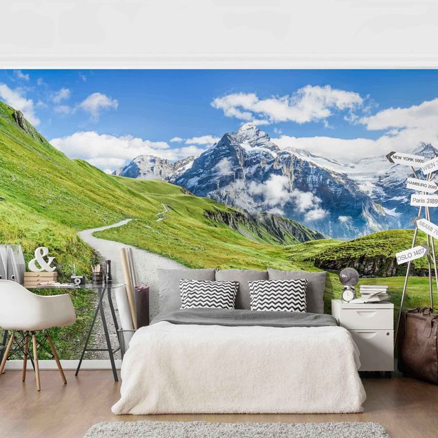Tapeta niebo Grindelwald Panorama