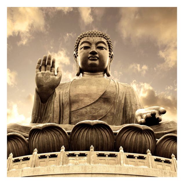 Fototapeta - Wielki Budda Sepia