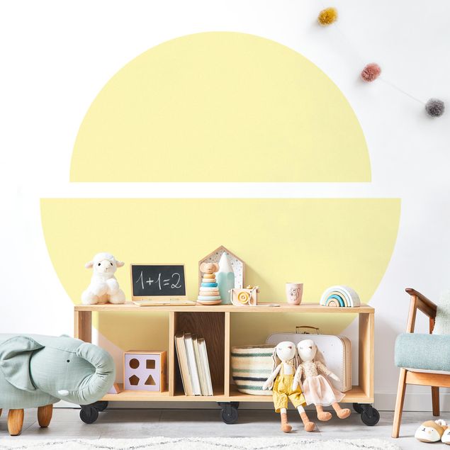 Pokój dziecięcy Semicircle - Pastel Yellow