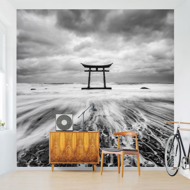 Fototapety Japońskie torii w morzu