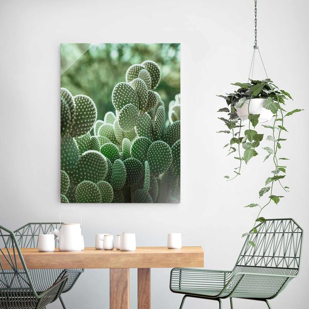 Obrazy na szkle portret Kaktusy