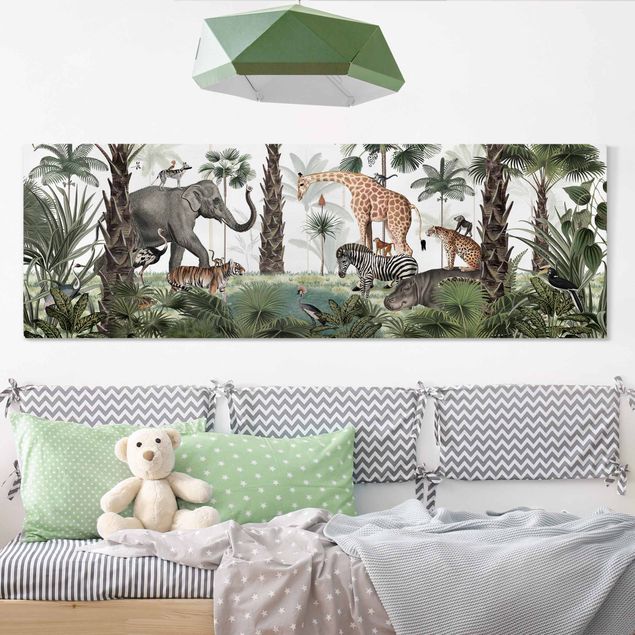 Słoń obraz Królestwo zwierząt z dżungli