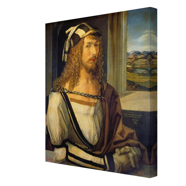 Albrecht Durer obrazy Albrecht Dürer - Autoportret z pejzażem