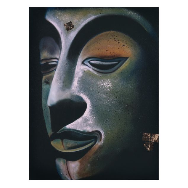 Obraz szary Budda z Asamu