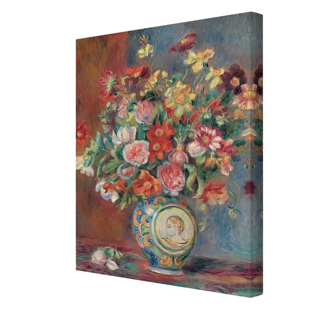 Obrazy kwiatowe Auguste Renoir - Wazon na kwiaty