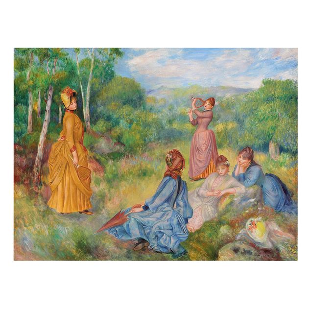 Obraz drzewo Auguste Renoir - Gra w bule