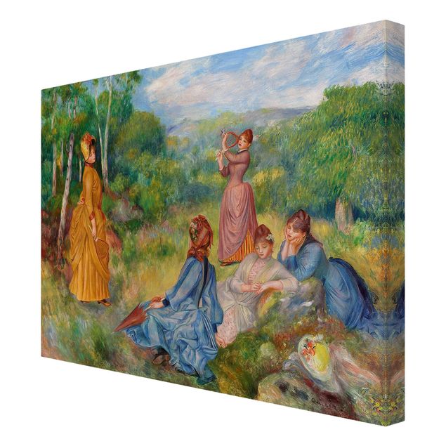 Obrazy krajobraz Auguste Renoir - Gra w bule