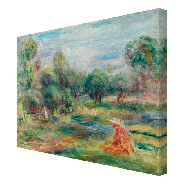Obrazy krajobraz Auguste Renoir - Krajobraz w pobliżu Cagnes