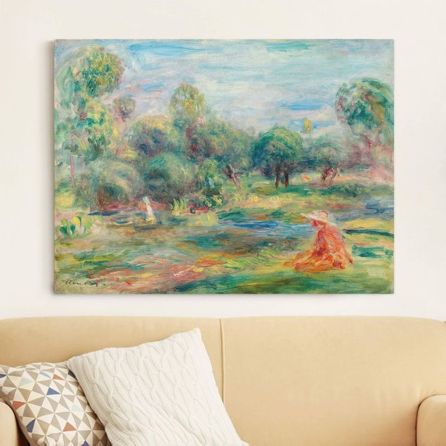 Obrazy impresjonizm Auguste Renoir - Krajobraz w pobliżu Cagnes