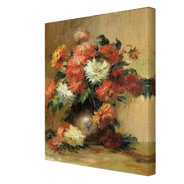 Obrazy kwiatowe Auguste Renoir - Martwa natura z daliami