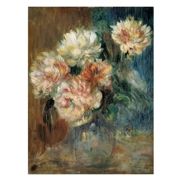 Obrazy nowoczesne Auguste Renoir - Wazon z piwoniami