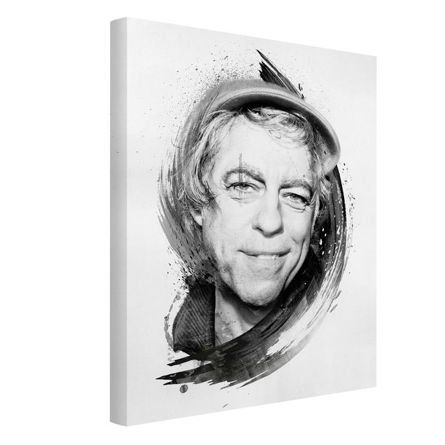 Obrazy portret Artyści 4 Viva con Agua - Bob Geldof - Strassenkoeter - Viva con Agua