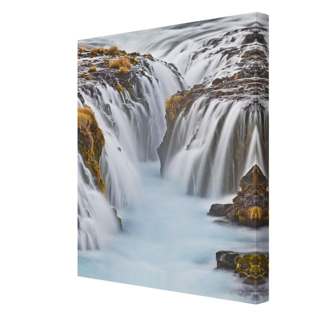 Obrazy natura Wodospad Brúarfoss na Islandii