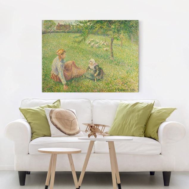 Obrazy nowoczesne Camille Pissarro - Pasterz gęsi