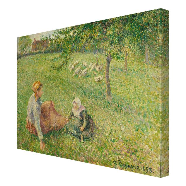 Obrazy portret Camille Pissarro - Pasterz gęsi