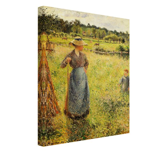 Obrazy impresjonistyczne Camille Pissarro - Żona hochsztaplera