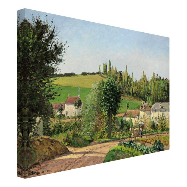 Impresjonizm obrazy Camille Pissarro - Mała wioska